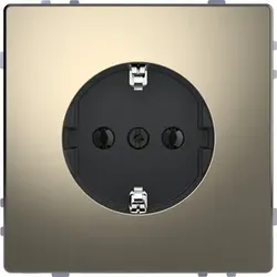 MertenSCHUKO-Steckdose,System Design, Nickelmetallic