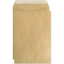 Clairefontaine 250x Versandtaschen haftklebend Kraft 229x324mm//C4 90g - Braun 7750C