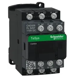 Schneider Electric CAD326FLS207 TeSys D Steuerrelais - 3 NO + 2 NC - 690 V - 110 V DC Spule mit geringem Verbrauch