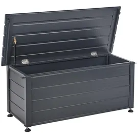 Beliani Truhe 113 x 52 x 50 cm Grau