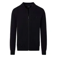 CASA MODA Strickjacke Basic in Schwarz | Gr.: XL