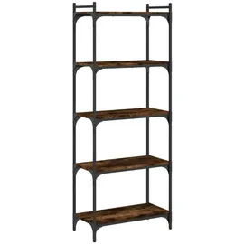 vidaXL Bücherregal 5 Böden 40 x 30 x 154 cm Braun