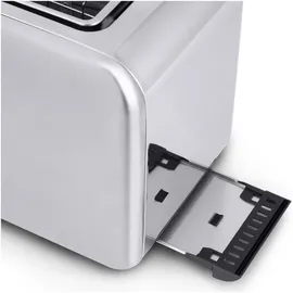 Fakir Calypso edelstahl, Toaster Silber