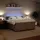 vidaXL Boxspringbett 180 x 200 cm Hellgrau