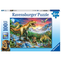 Bei den Dinosauriern. Puzzle 100 Teile XXL