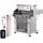 Vevor Elektrischer hydraulischer Papierschneider, 66 cm Schnittbreite, 8 cm Dicke, 17,8 cm Bildschirm