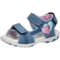 LICO Ella V Sandalen, Marine/Rosa, 34