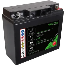 PATONA - Premium Agm Blei Akku 12v 22ah 20hr 1800 Zyklen