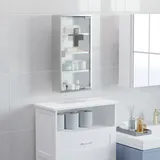 Schrank Medizinschrank Abschließbar 30x12x60 Cm Okmyhome