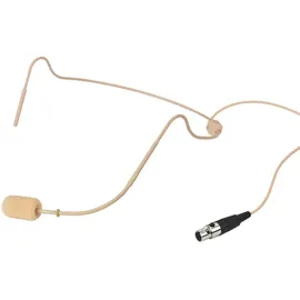 Monacor HSE-340/SK Ultraleichtes Miniatur-Ohrbügelmikrofon, beige