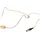 Monacor HSE-340/SK Ultraleichtes Miniatur-Ohrbügelmikrofon, beige