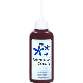 Kreul Window Color dunkelbraun, 80 ml
