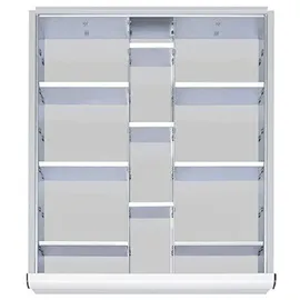 Stier Einteilungsset für Schubladen der Blendenhöhe 60-90mm 2x9 Trennwände