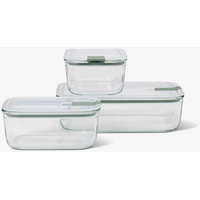Mepal Frischhaltedosen-Set EasyClip grün 2x 0,7 l und 1x