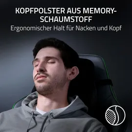Razer Iskur V2 Kunstleder Grün