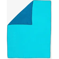 Mikrofaser-Handtuch M 60 × 80 cm - blau/grün EINHEITSGRÖSSE