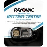 Rayovac Batterietester Hearing Aid Messbereich 1,2 V/1,55V Akku+Batterie 209476