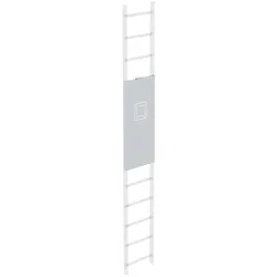 Günzburger Steigtechnik Zugangssicherung einhängbar Alu-blank, Höhe 1190 mm