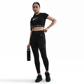Nike Pro Sculpt High-Waist 7/8-Leggings Damen 010 - black/anthracite/white L