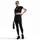 Nike Pro Sculpt High-Waist 7/8-Leggings Damen 010 - black/anthracite/white L