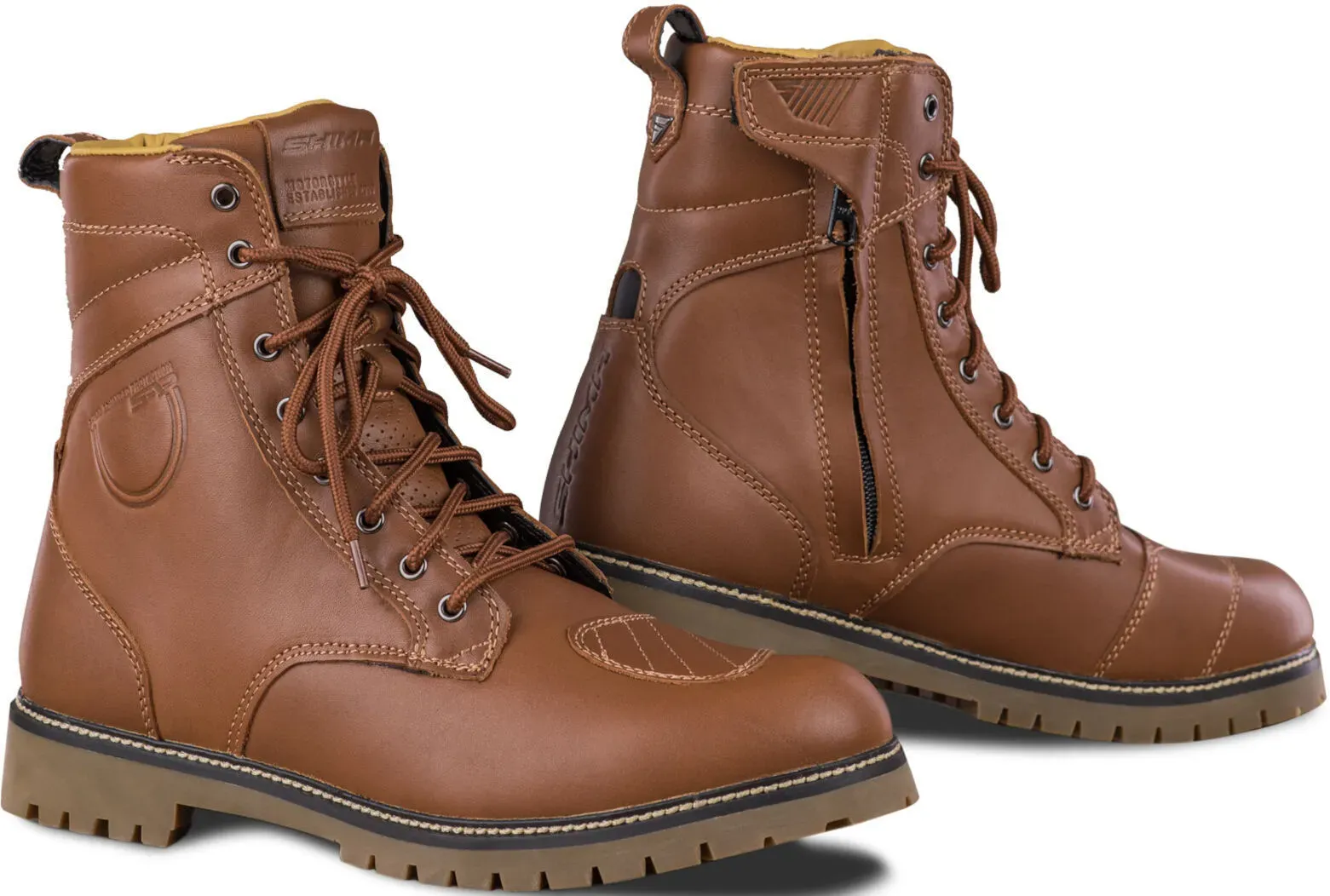 SHIMA Thomson Motorrad Schuhe, braun, Größe 42 für Männer