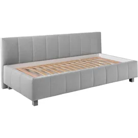 MAINTAL Polsterliege MAINTAL "Mailo", grau, B:117cm L:218cm, Komplettbetten, mit Bettkasten, in 3 Breiten, Federkern- oder Bonellmatratze wählbar