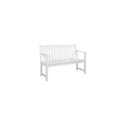 Alexander Rose WEIßE BROADFIELD 2-SITZER BANK, 1.2M