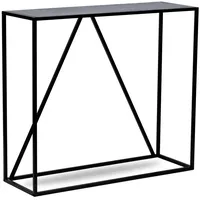 Möbel Kraft Nordlys Konsolentisch 90x30x80 cm schwarz