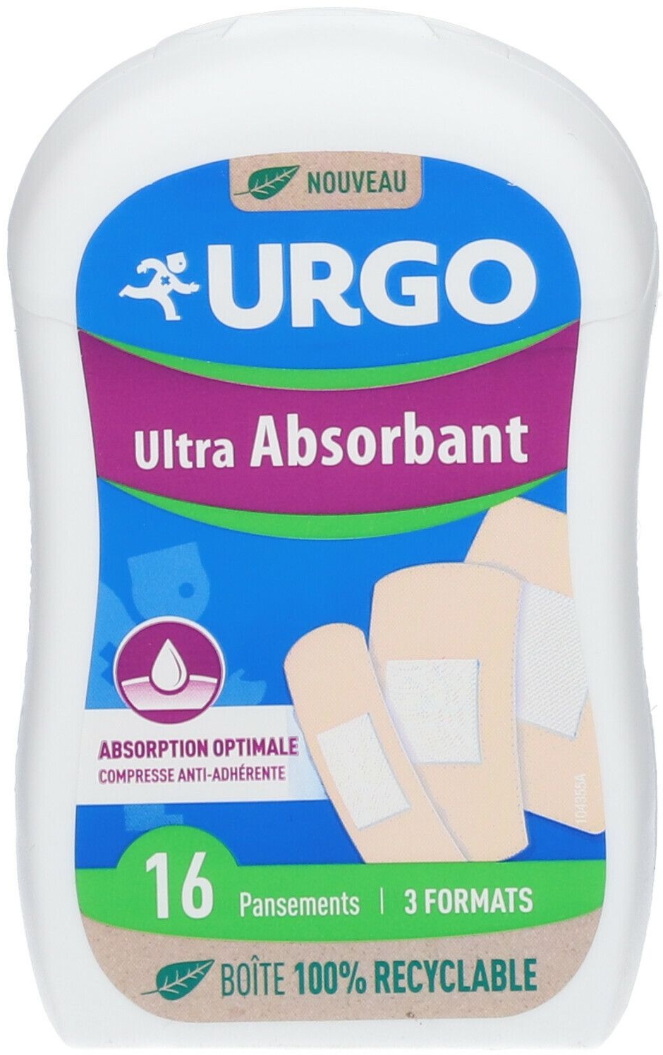 URGO Ultra-Absorbant Pansement 16 pc(s) pansement(s)