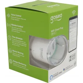 Gosund Smart-Home-Steckdose Weiß