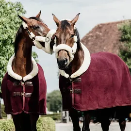Kentucky Abschwitzdecke Fleece Show 'heavy' Bordeaux 155-205 cm