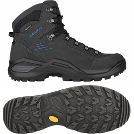 Lowa Renegade Evo GTX Mid Herren Anthrazit/Stahlblau 46,5