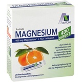 Avitale Magnesium 400 Direkt Orange Portionssticks 20 St.
