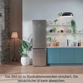 Samsung RL38A7B5BS9 Kühl-Gefrierkombination (387 l, 2030 mm hoch, Edelstahl)