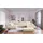 Cotta Wohnlandschaft COTTA "Orion U-Form, B: 409 cm", ivory, B:409cm H:73cm T:225cm, 100% Polyester, Sofas, Wohnlandschaft, mit Kopfteilverstellung & 6 Nierenkissen