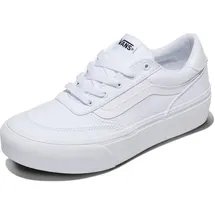 Vans Brooklyn LS Plateau-Sneaker Damen Weiß 37