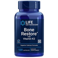 Life Extension Bone Restore with Vitamin K2 (120 Kapseln)