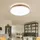 GLOBO Deckenleuchte 1x LED 24,0 W rund braun