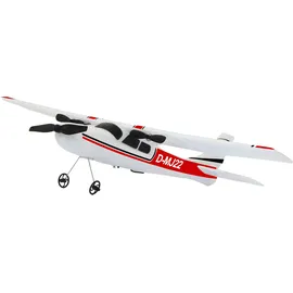 Jamara RC-Flugzeug Cessna 182 2,4GHz Gyro 2CH RtF rot (410190)