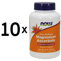 (2270 g, 78,84 EUR/1Kg) 10 x (NOW Foods Magnesium Ascorbate, Pure Buffered Powd