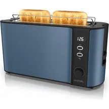 Arendo Langschlitz-Toaster Blau