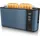 Arendo Langschlitz-Toaster Blau