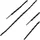 Haix Schnürsenkel Safety 110 cm Schwarz/Grau