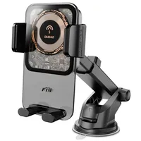 DUDAO F19 Kfz-Klemmhalterung mit 15-W-Induktionsladegerät – Schwarz