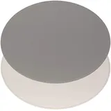 Freeform Duo Platzset, oval, Pflaume/Elfenbein