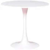 furnmod design your space Nest Dream - Designer-esstisch Rund (90 cm, - Stratus - Weiß,