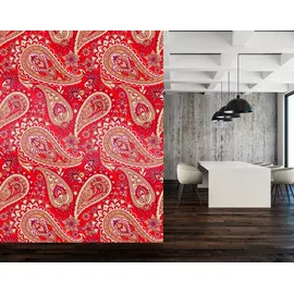 Queence Vinyltapete Lucia 90x300 cm 0,9 m2 bunt 34193
