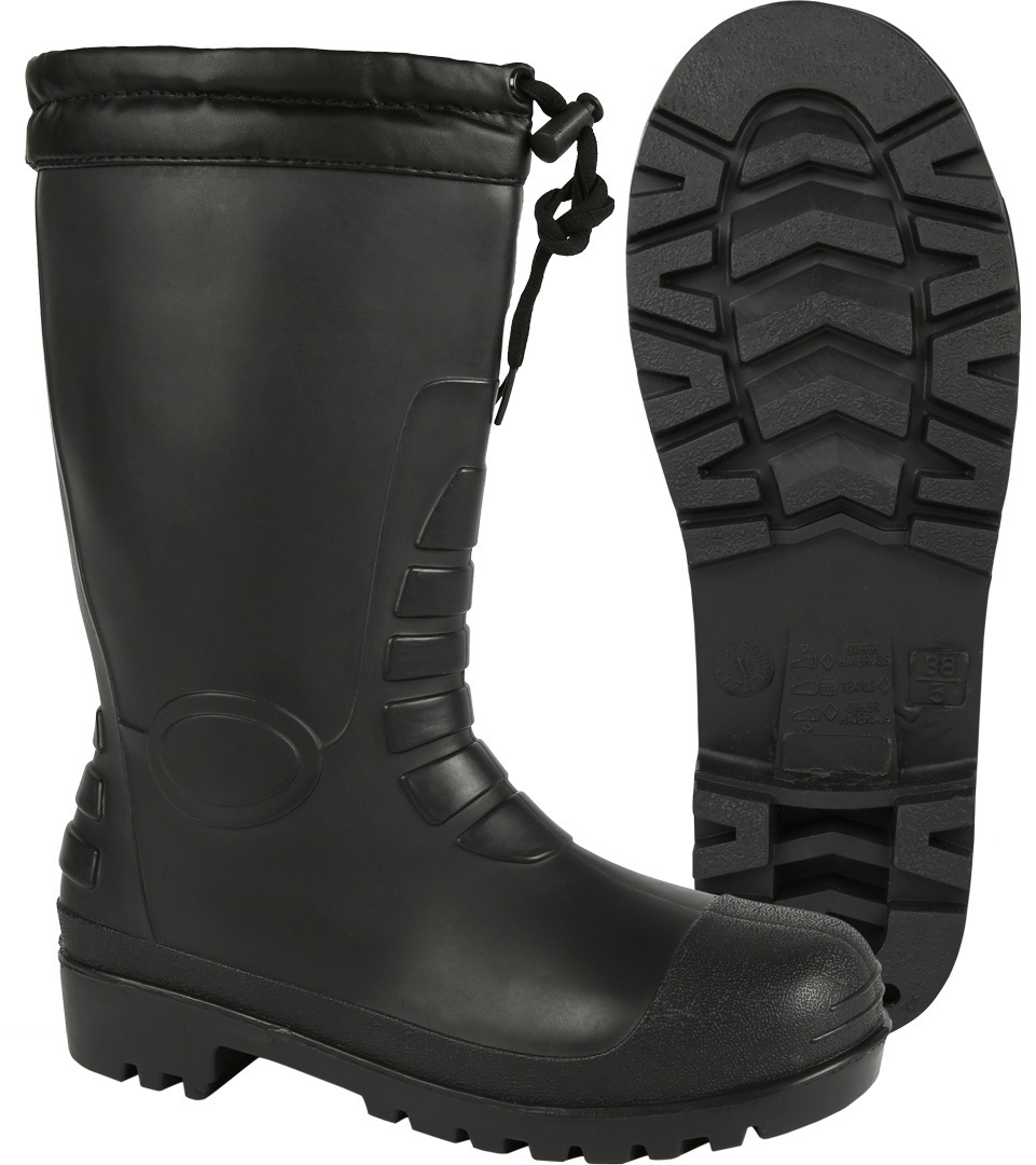 Brandit Gummistiefel, schwarz, Größe 44 für Männer