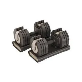 centr Smart Stack 50 verstellbare Hanteln 2 x 22.5 kg braun|dunkelgrau 45kg