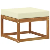 vidaXL Outdoor-Fußhocker Loungesofa Akazie Natur